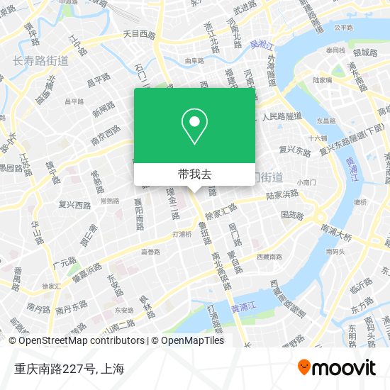 重庆南路227号地图