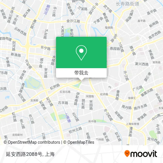 延安西路2088号地图