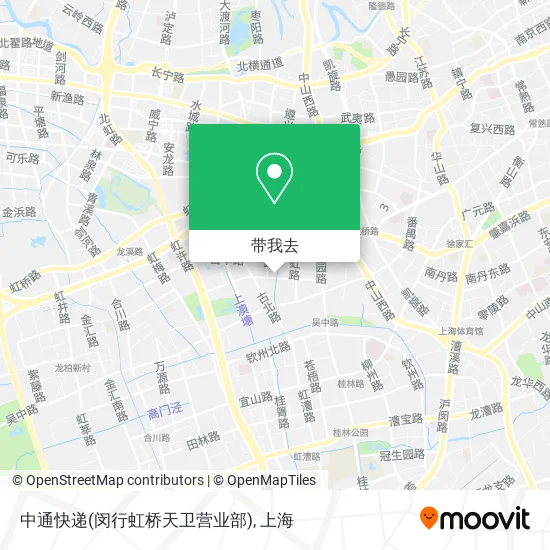 中通快递(闵行虹桥天卫营业部)地图