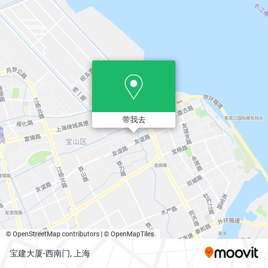 宝建大厦-西南门地图