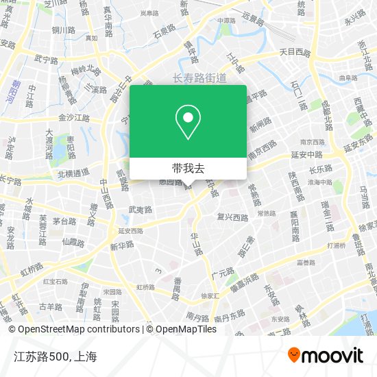 江苏路500地图