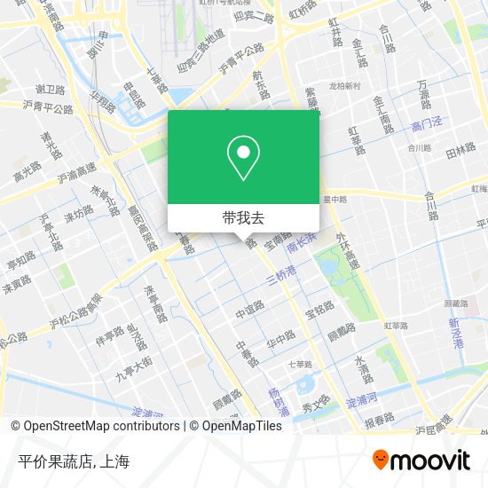平价果蔬店地图