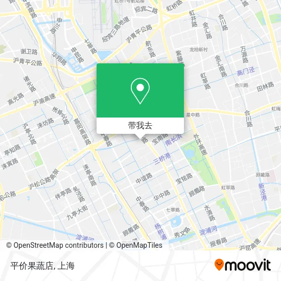 平价果蔬店地图