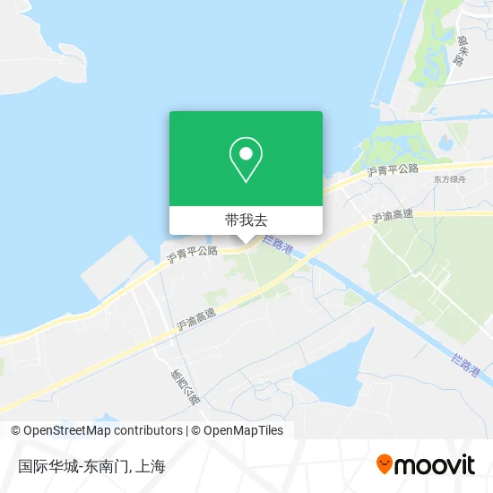 国际华城-东南门地图