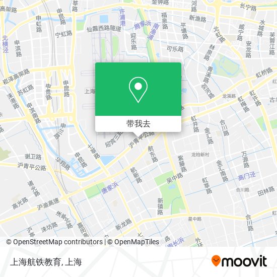 上海航铁教育地图