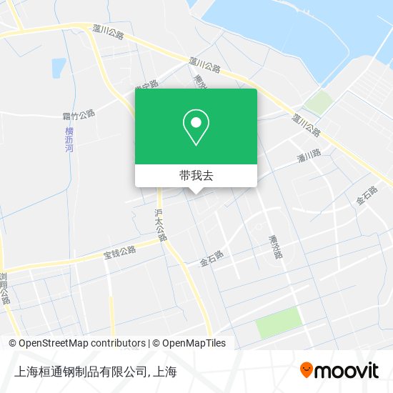 上海桓通钢制品有限公司地图