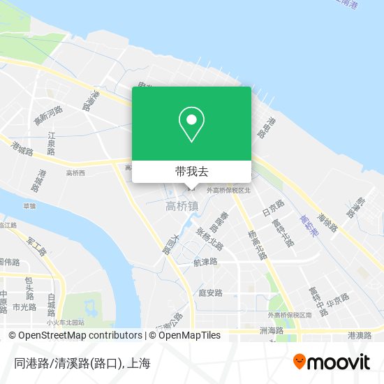 同港路/清溪路(路口)地图