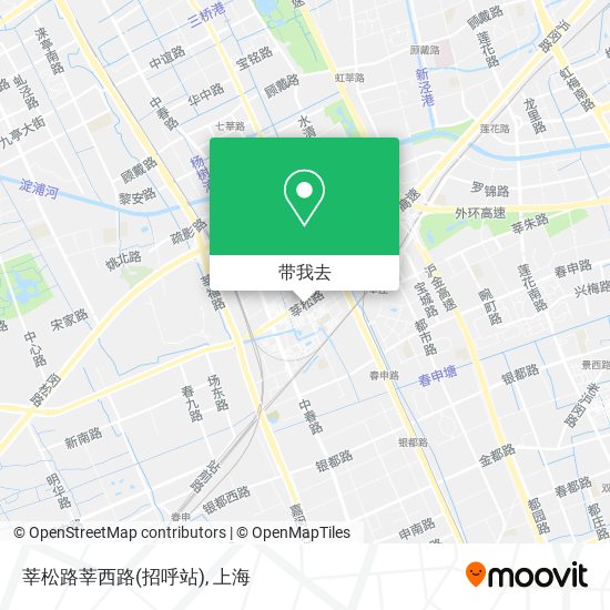 莘松路莘西路(招呼站)地图