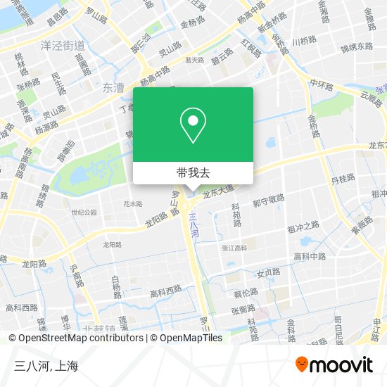 三八河地图