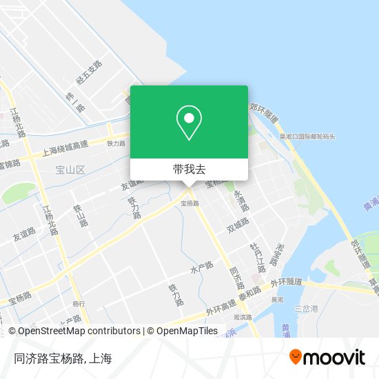 同济路宝杨路地图