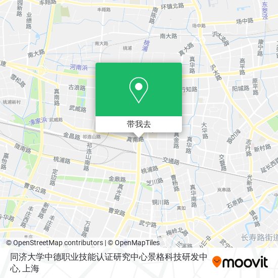 同济大学中德职业技能认证研究中心景格科技研发中心地图