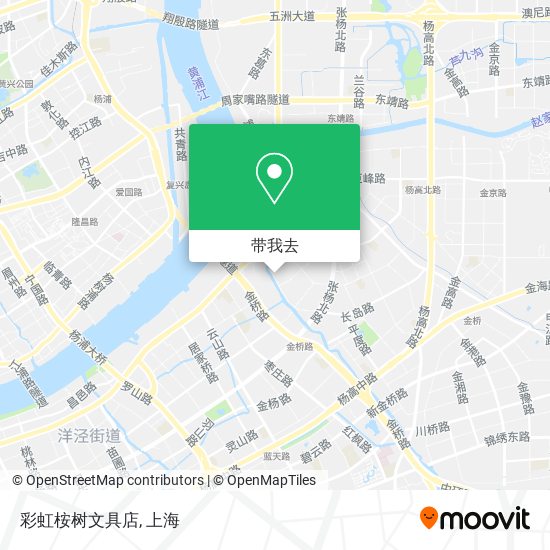 彩虹桉树文具店地图