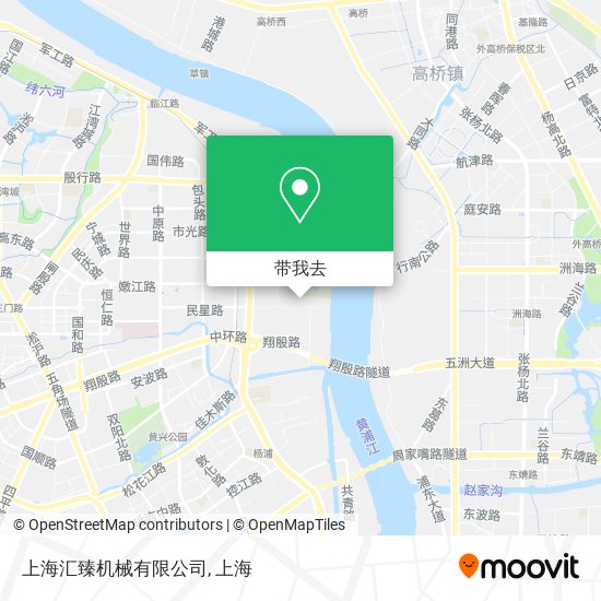 上海汇臻机械有限公司地图