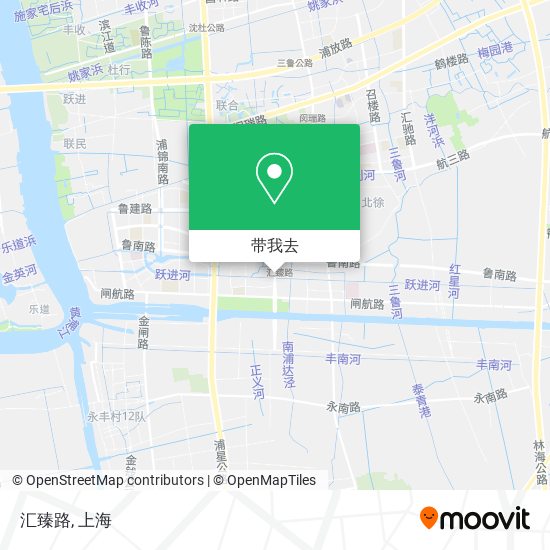 汇臻路地图
