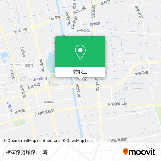 褚家路万顺路地图