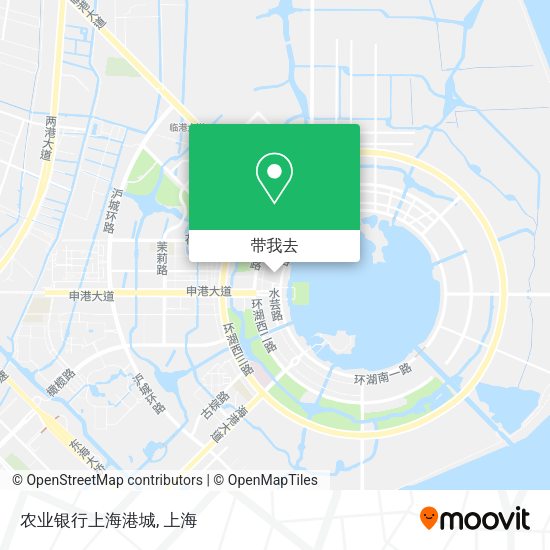 农业银行上海港城地图