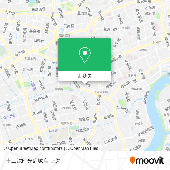 十二泷町光启城店地图