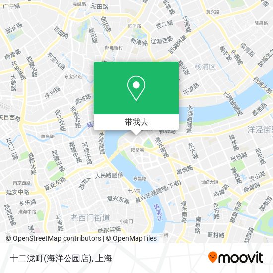 十二泷町(海洋公园店)地图