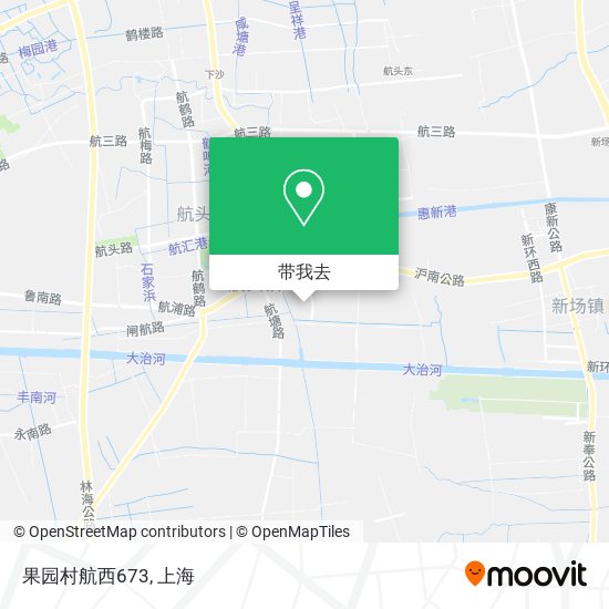 果园村航西673地图