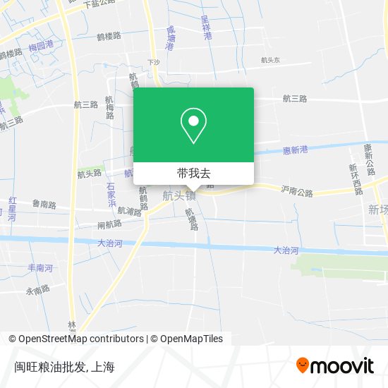 闽旺粮油批发地图