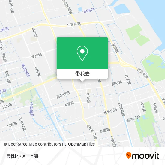 晨阳小区地图