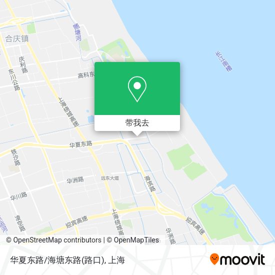 华夏东路/海塘东路(路口)地图