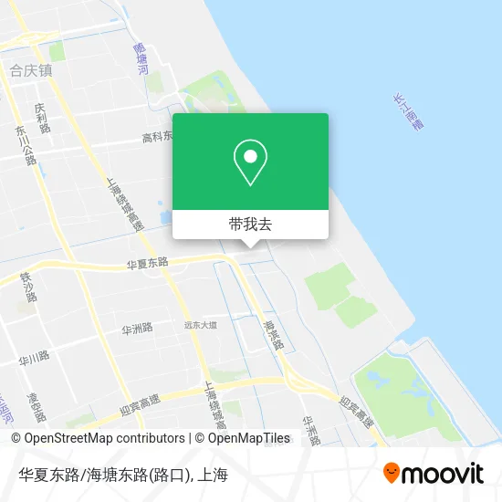 华夏东路/海塘东路(路口)地图