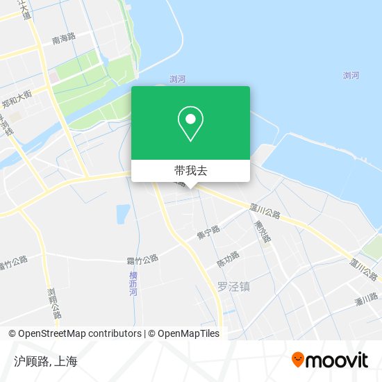 沪顾路地图