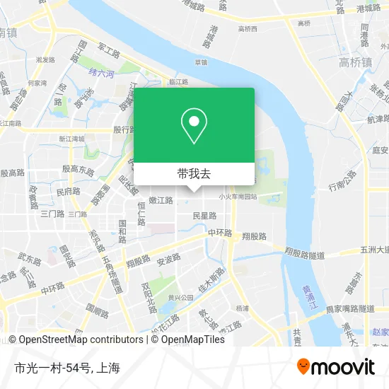 市光一村-54号地图