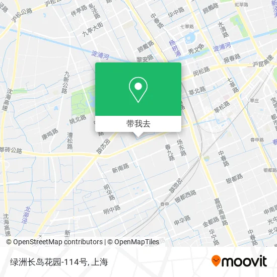 绿洲长岛花园-114号地图