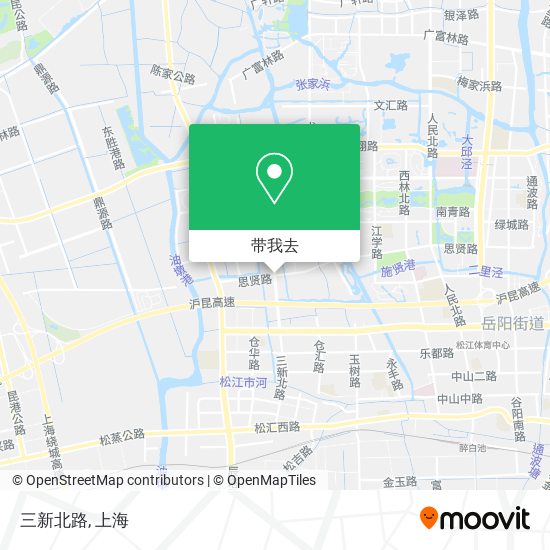 三新北路地图