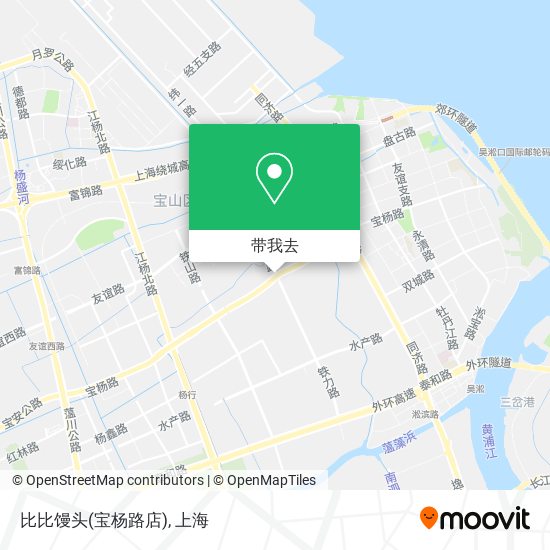 比比馒头(宝杨路店)地图