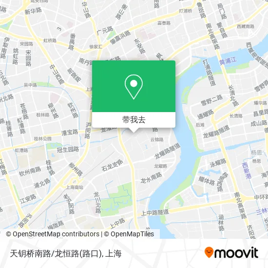 天钥桥南路/龙恒路(路口)地图