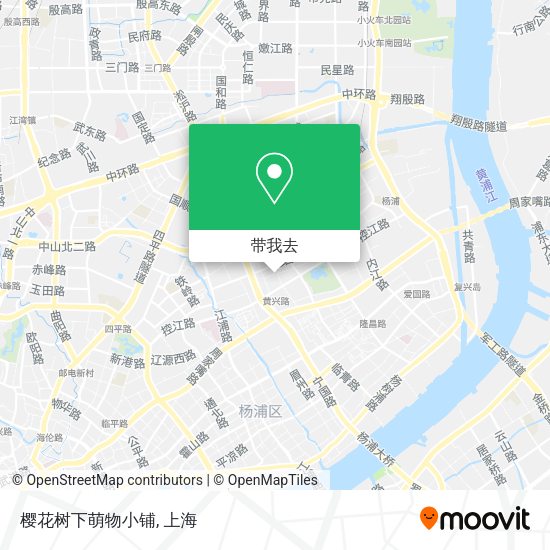 樱花树下萌物小铺地图