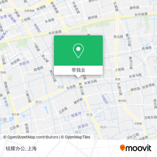 锐耀办公地图