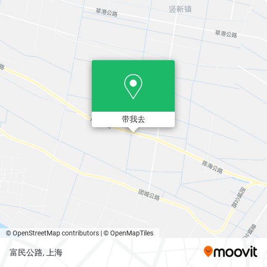 富民公路地图