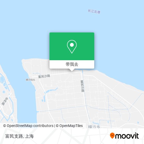 富民支路地图