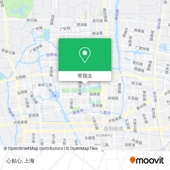 心贴心地图