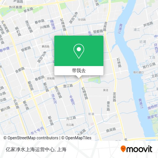 亿家净水上海运营中心地图