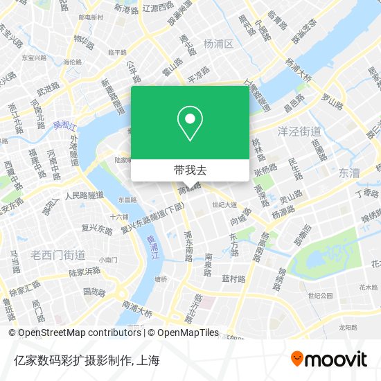 亿家数码彩扩摄影制作地图