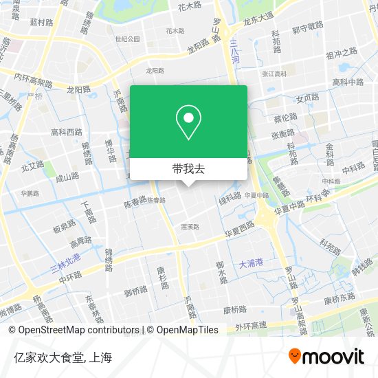 亿家欢大食堂地图