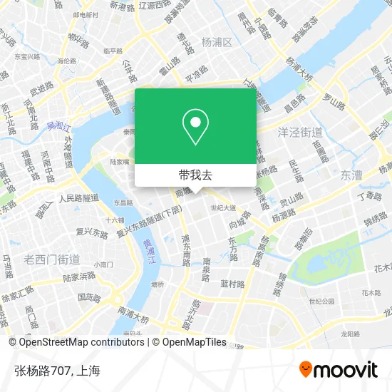 张杨路707地图