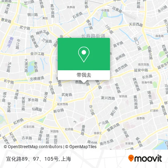 宣化路89、97、105号地图