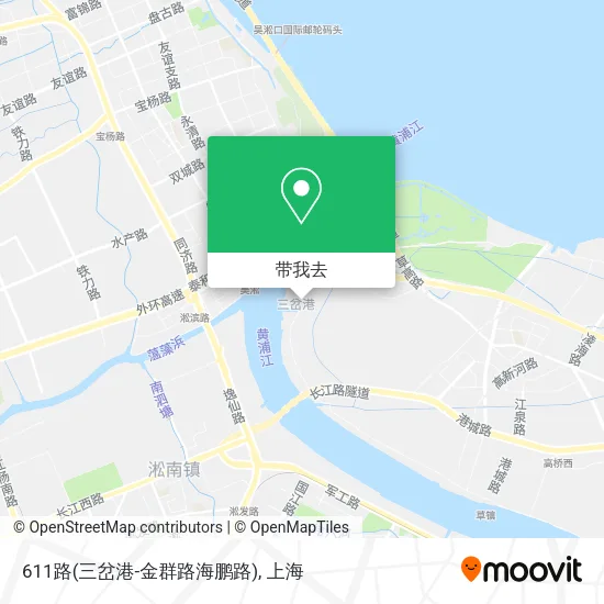 611路(三岔港-金群路海鹏路)地图