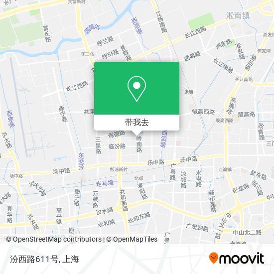 汾西路611号地图