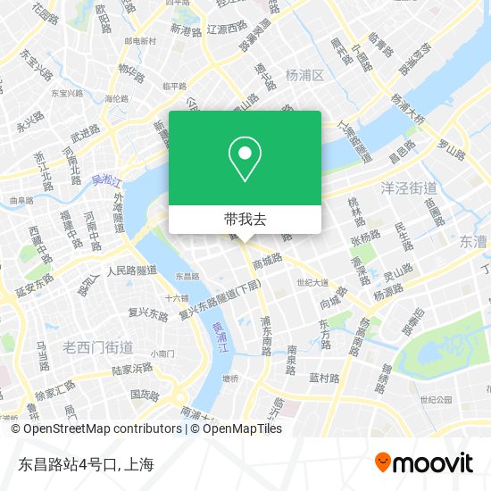 东昌路站4号口地图