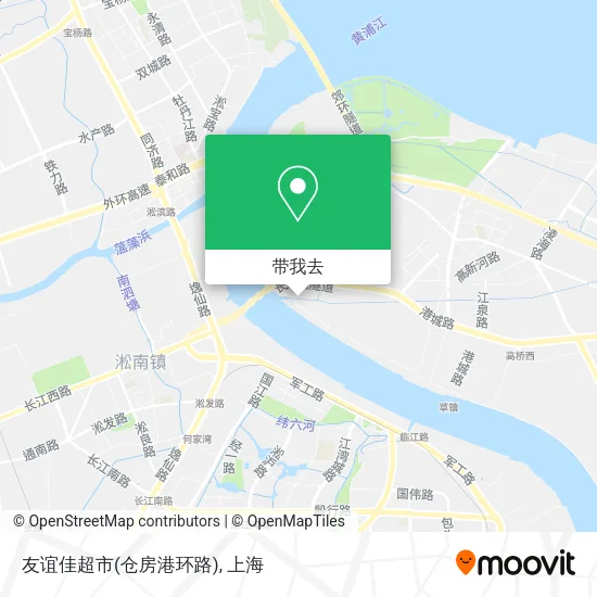 友谊佳超市(仓房港环路)地图