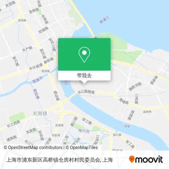 上海市浦东新区高桥镇仓房村村民委员会地图