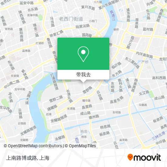 上南路博成路地图