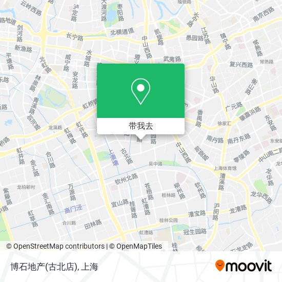 博石地产(古北店)地图